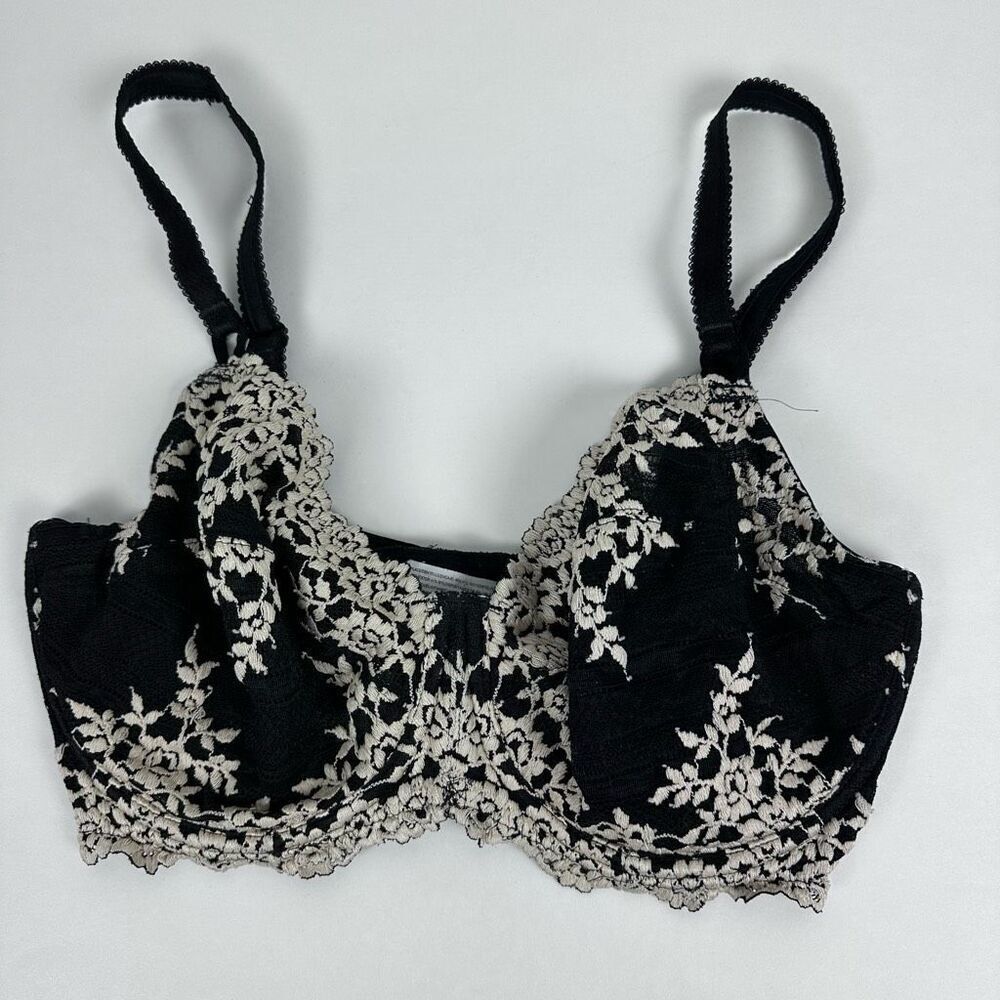 Wacoal 34ddd Embrace Lace Underwire Bra 65191 Black